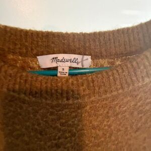 Madewell yellow-brown sweater, Size S #knitwear #winterwear